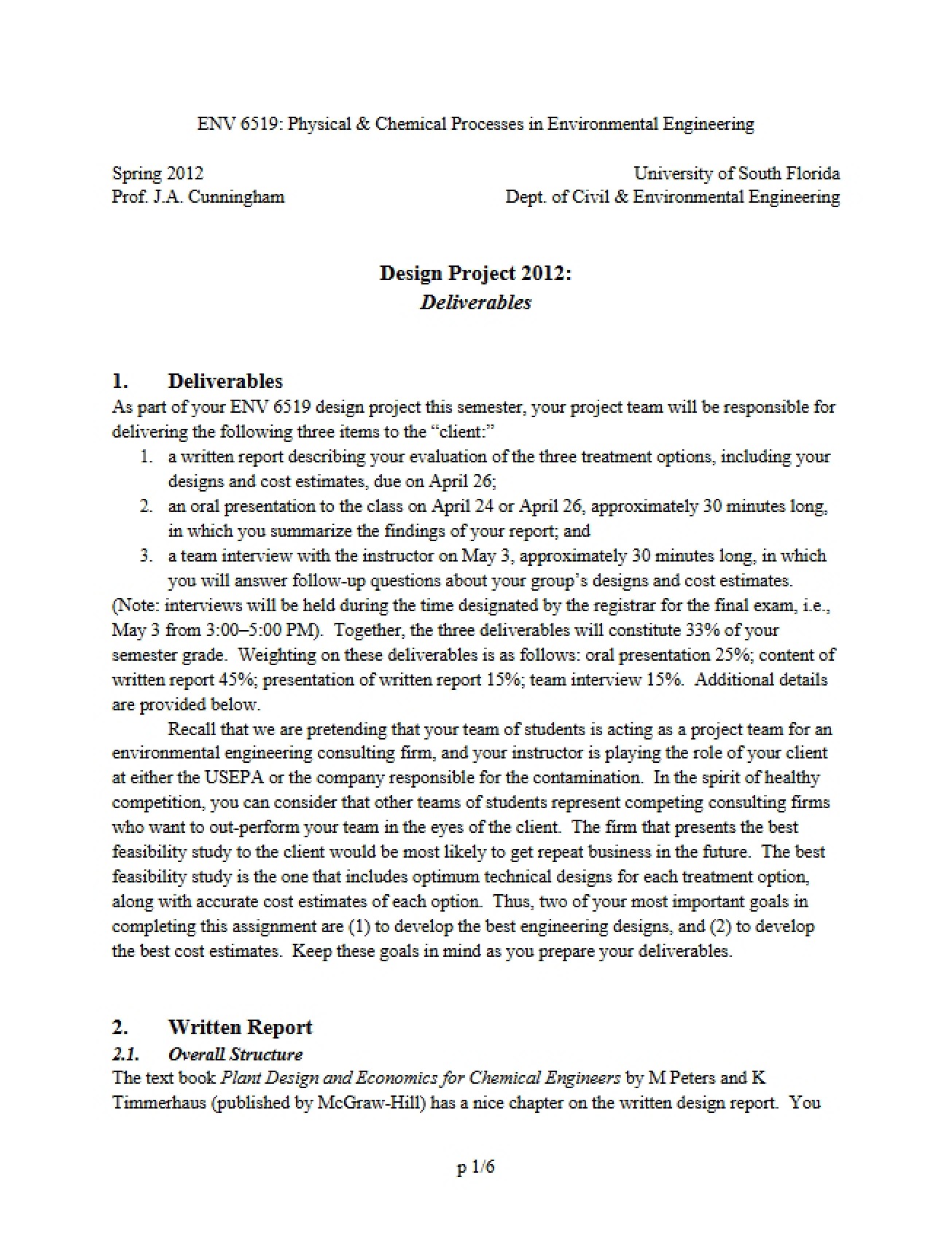 Classroom Lecture Notes