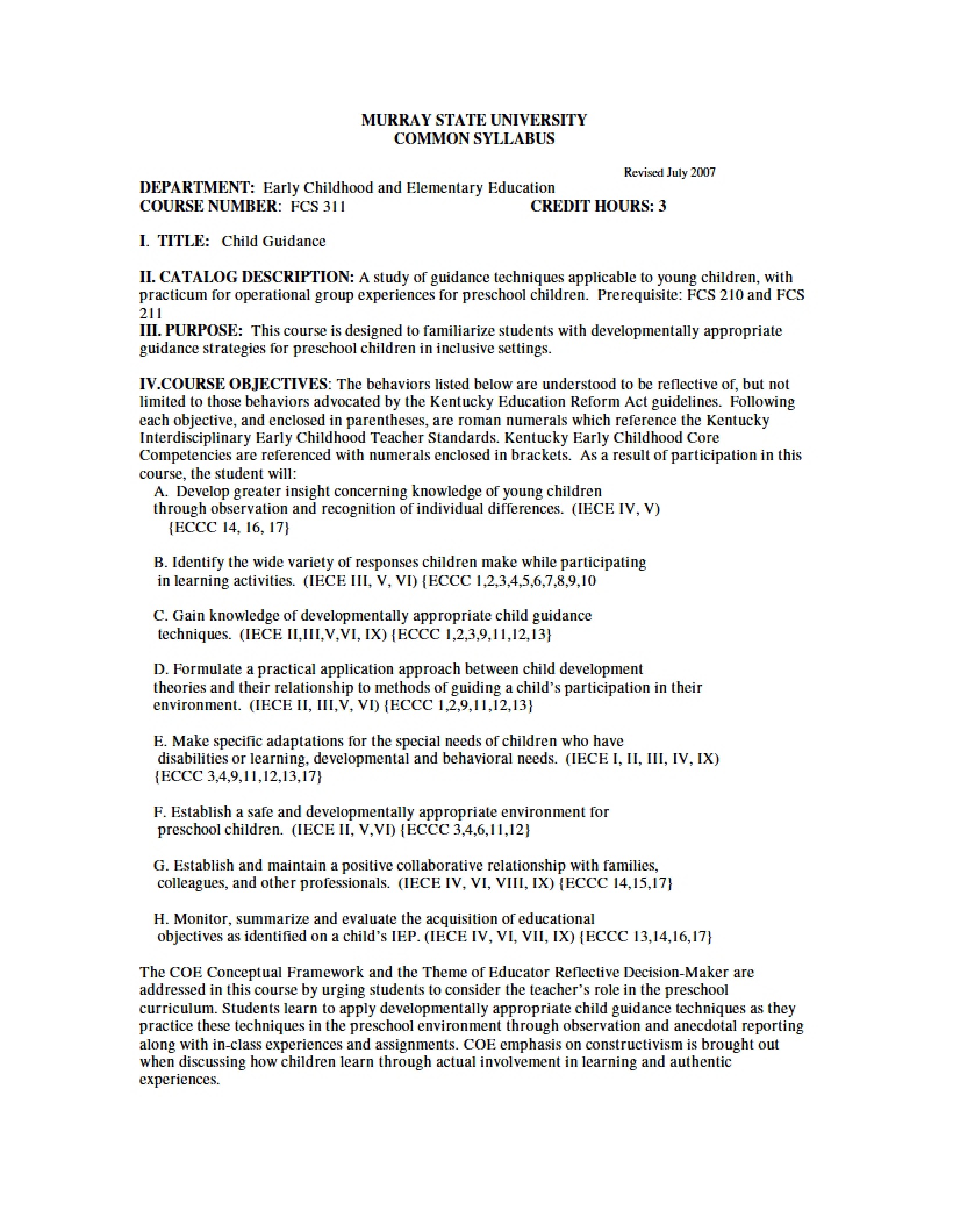 Syllabus