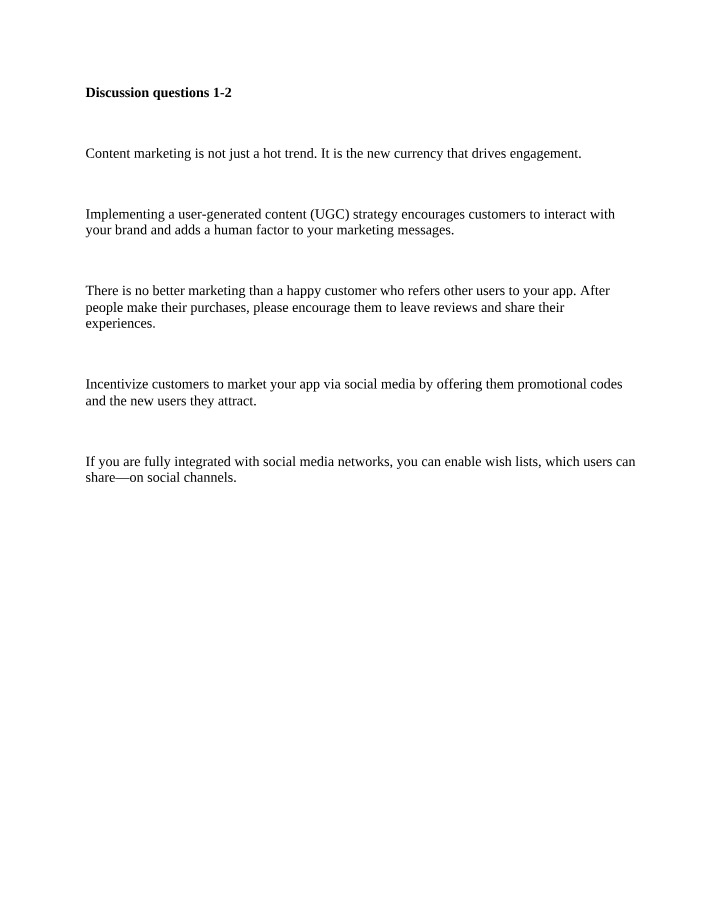BUS434 - Discussion Questions 1-2