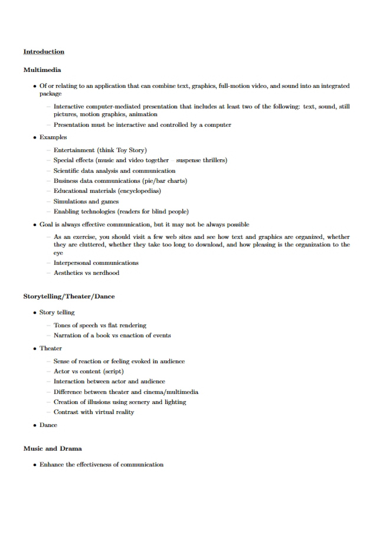 Multimedia Systems