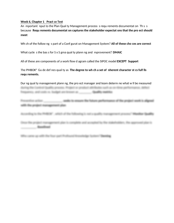 Importance of Requirements Documentation
