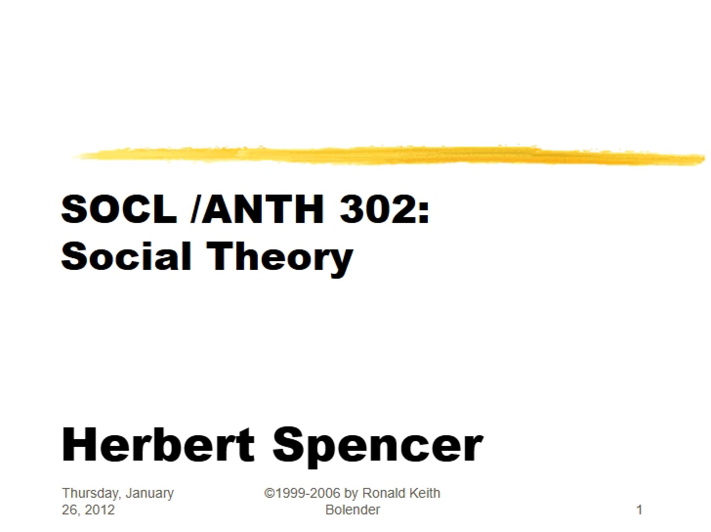 Spencer, Herbert