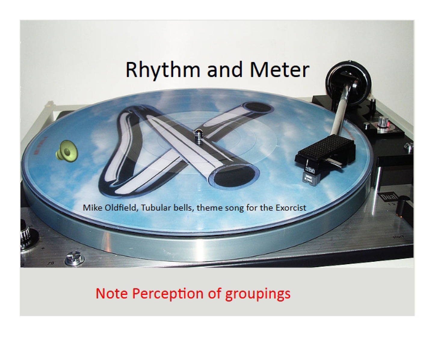 Notes on Meter and Rhythm