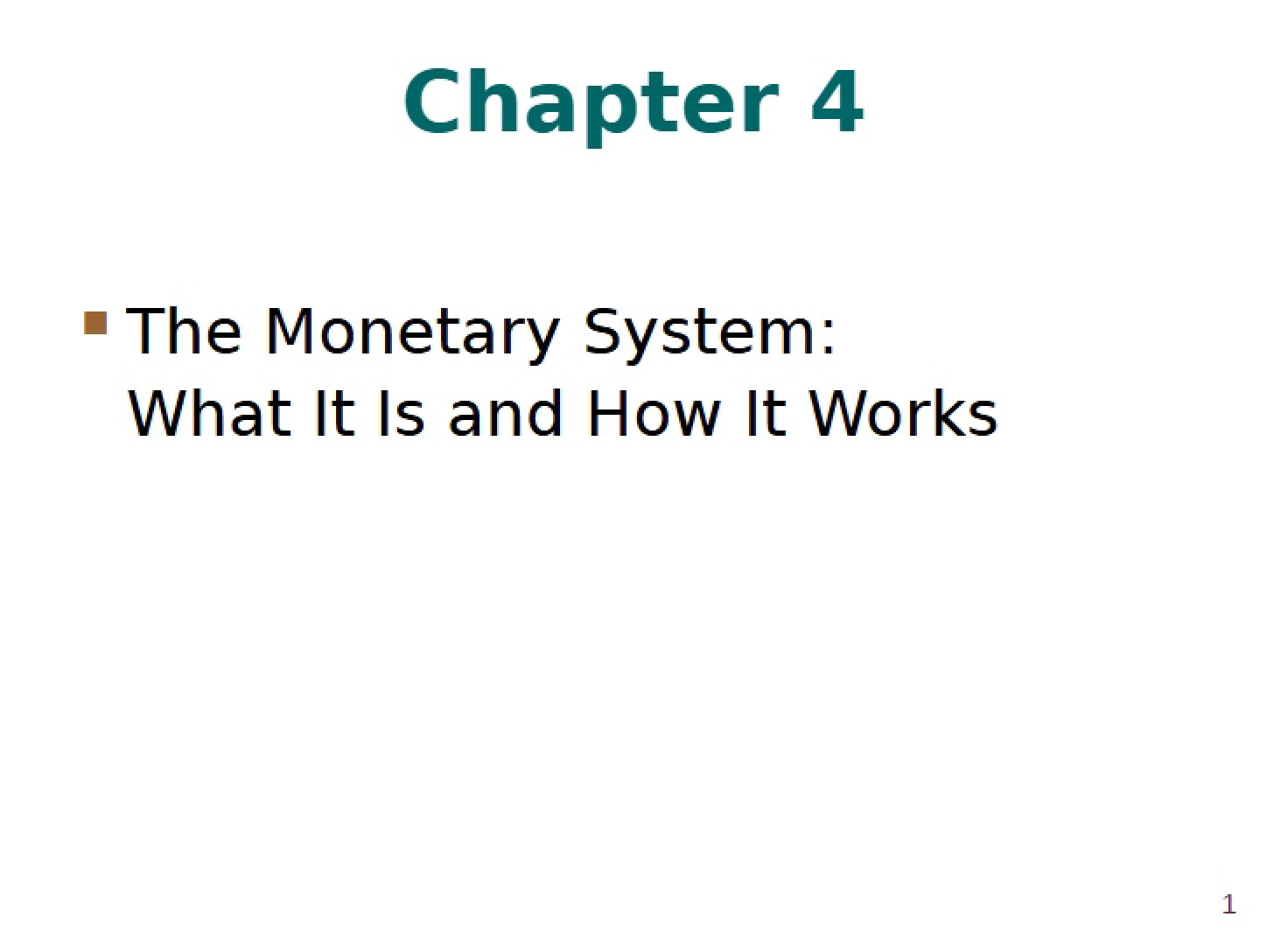 Chapter Four
