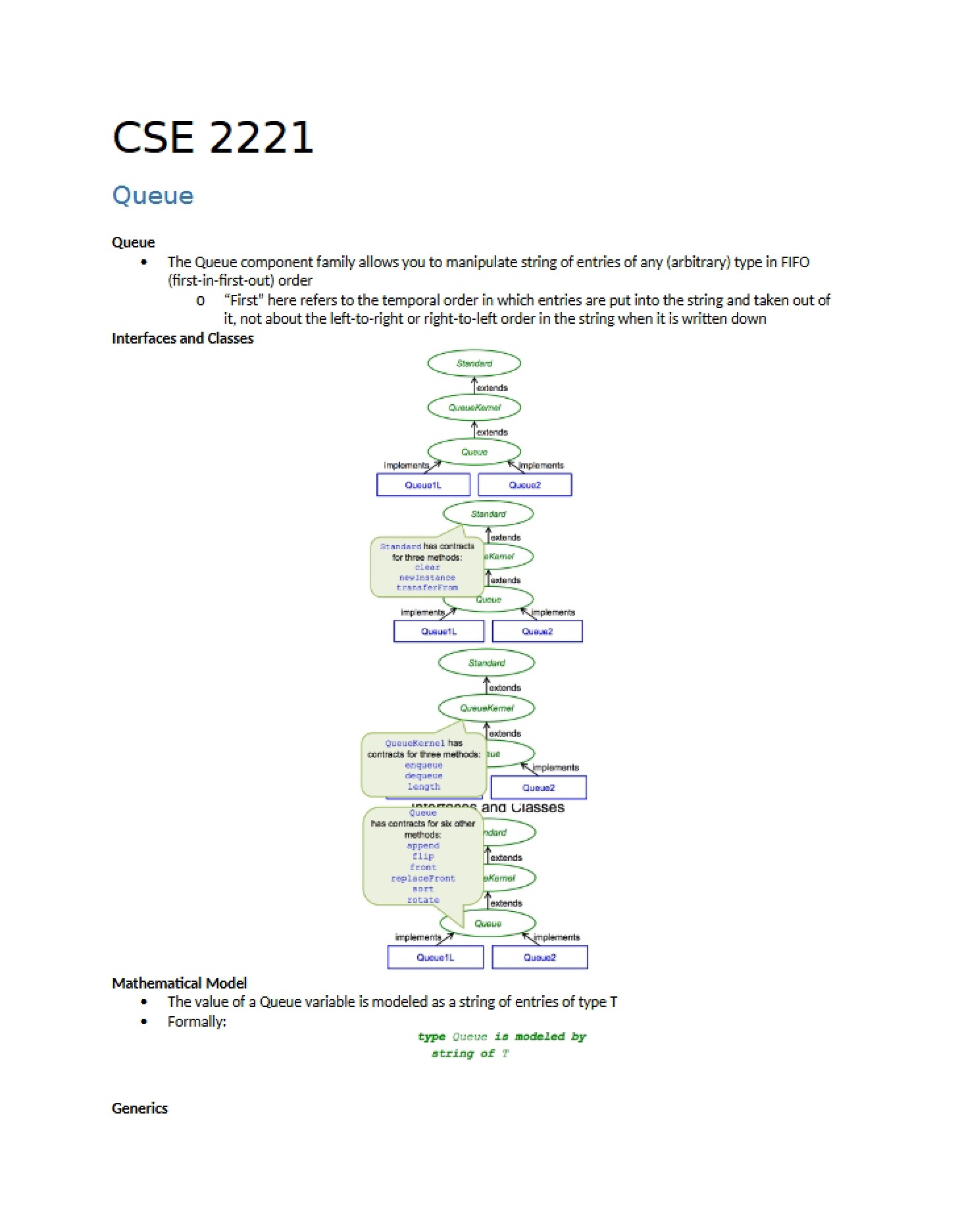 Queue Implementation