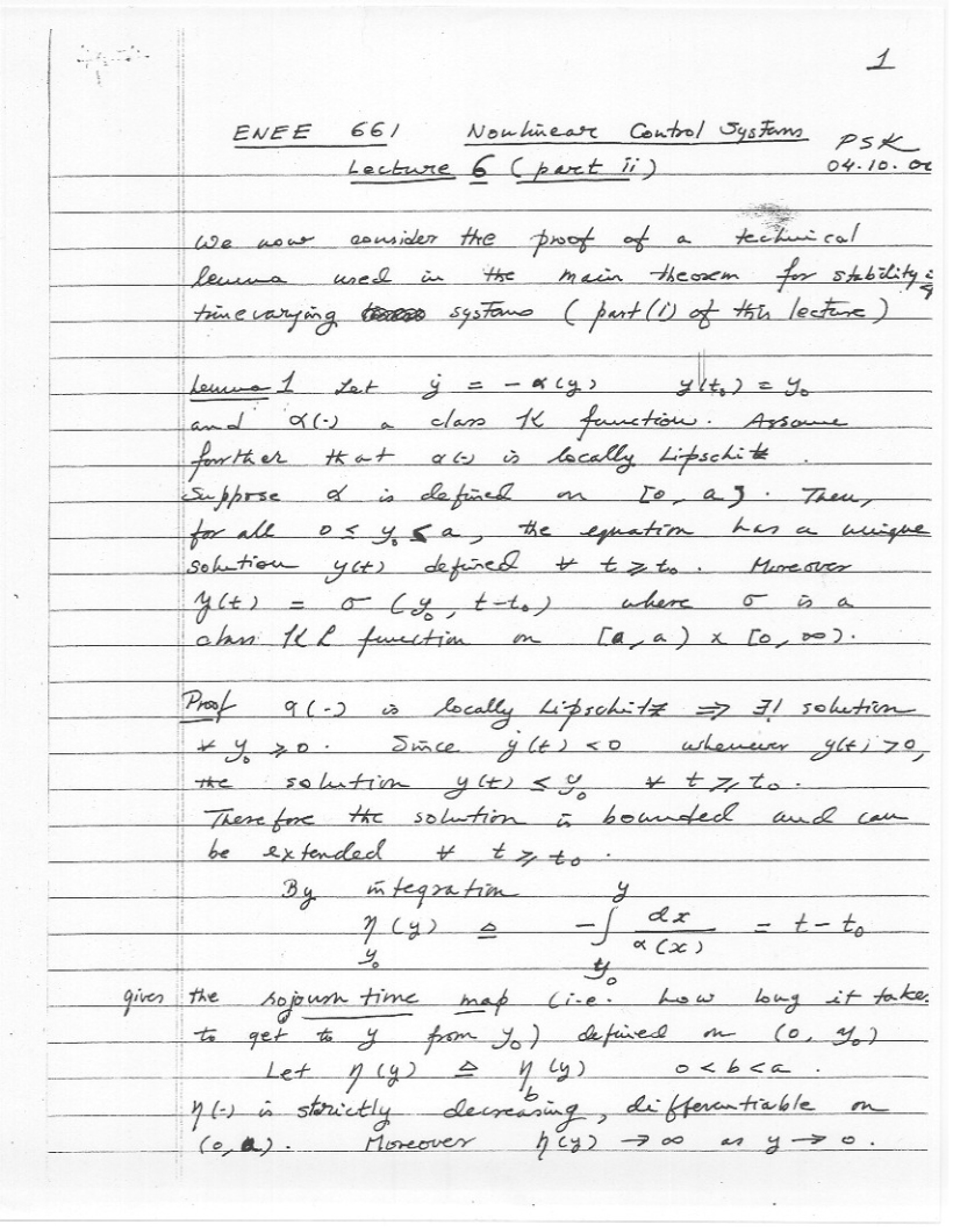 Control Systems Notes