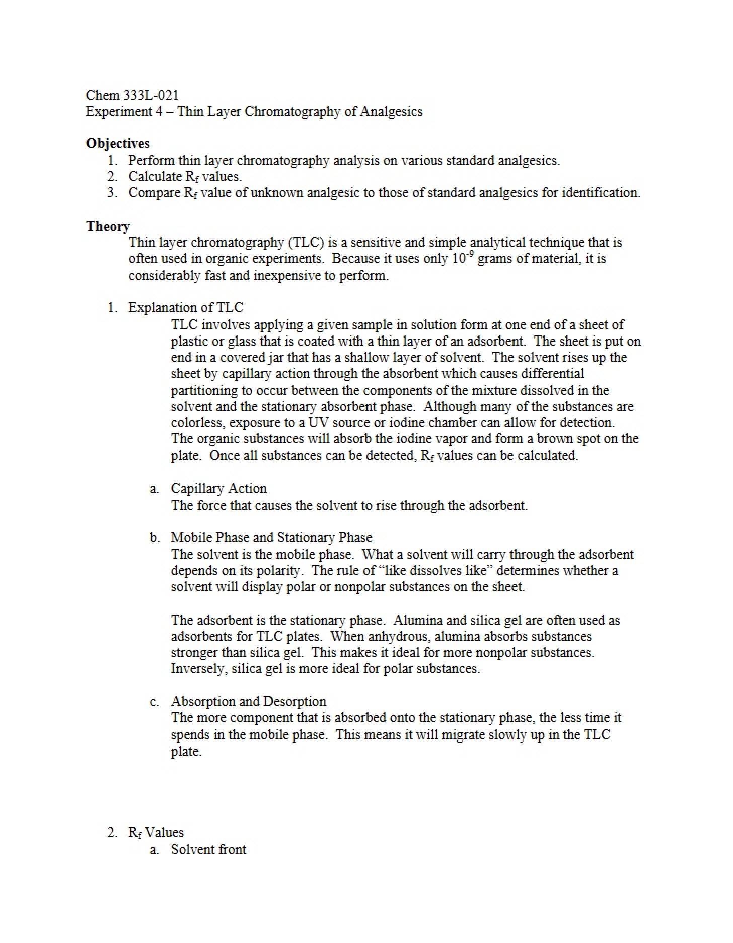 Pre-Lab 4 (Chem 333)