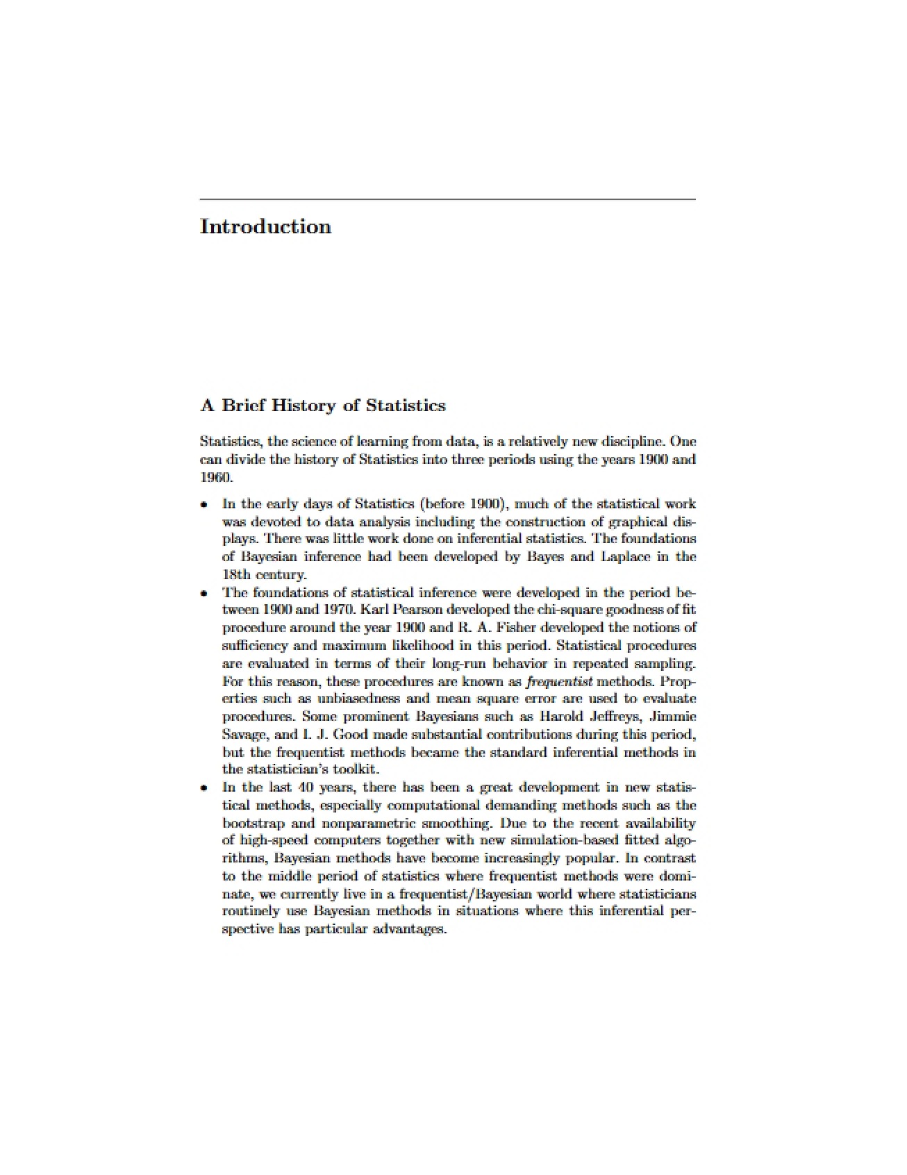 Introduction to Bayesian Inference