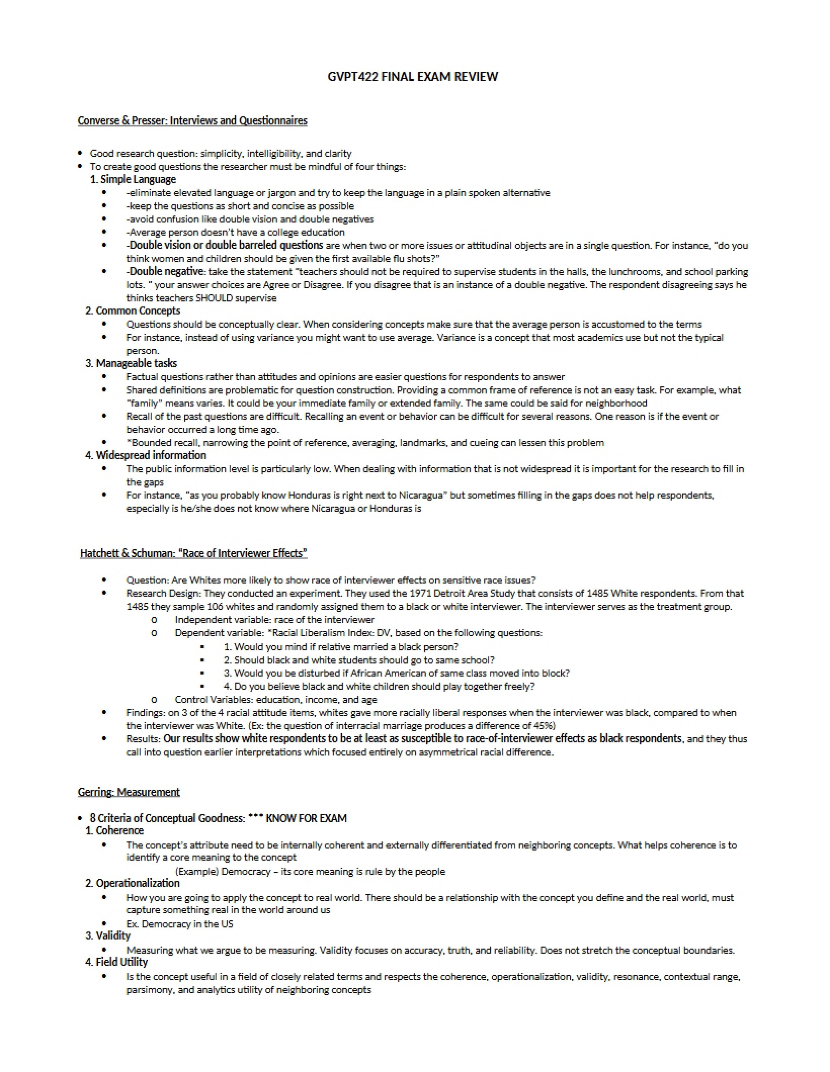 Quantitative Analysis Final Exam