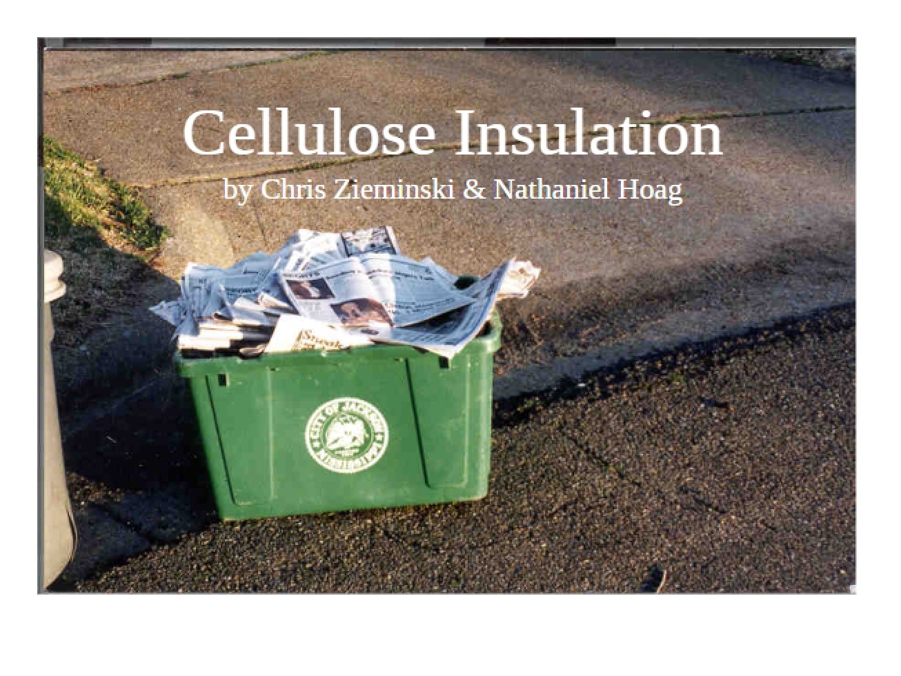 Cellulose Insulation