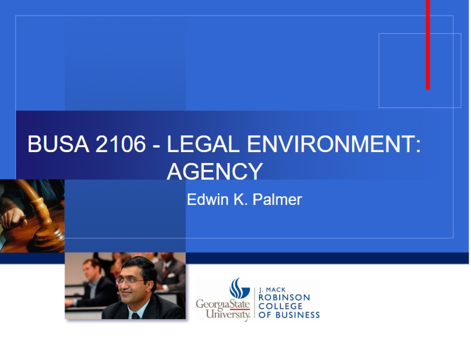Agency Law (2012)