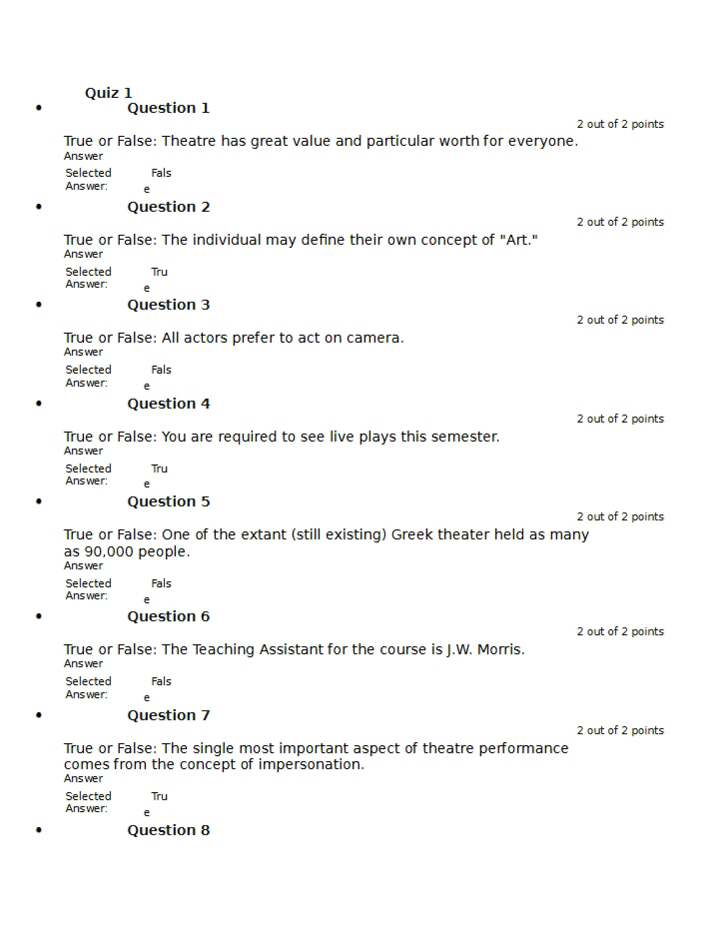 Quiz 1 Part 3