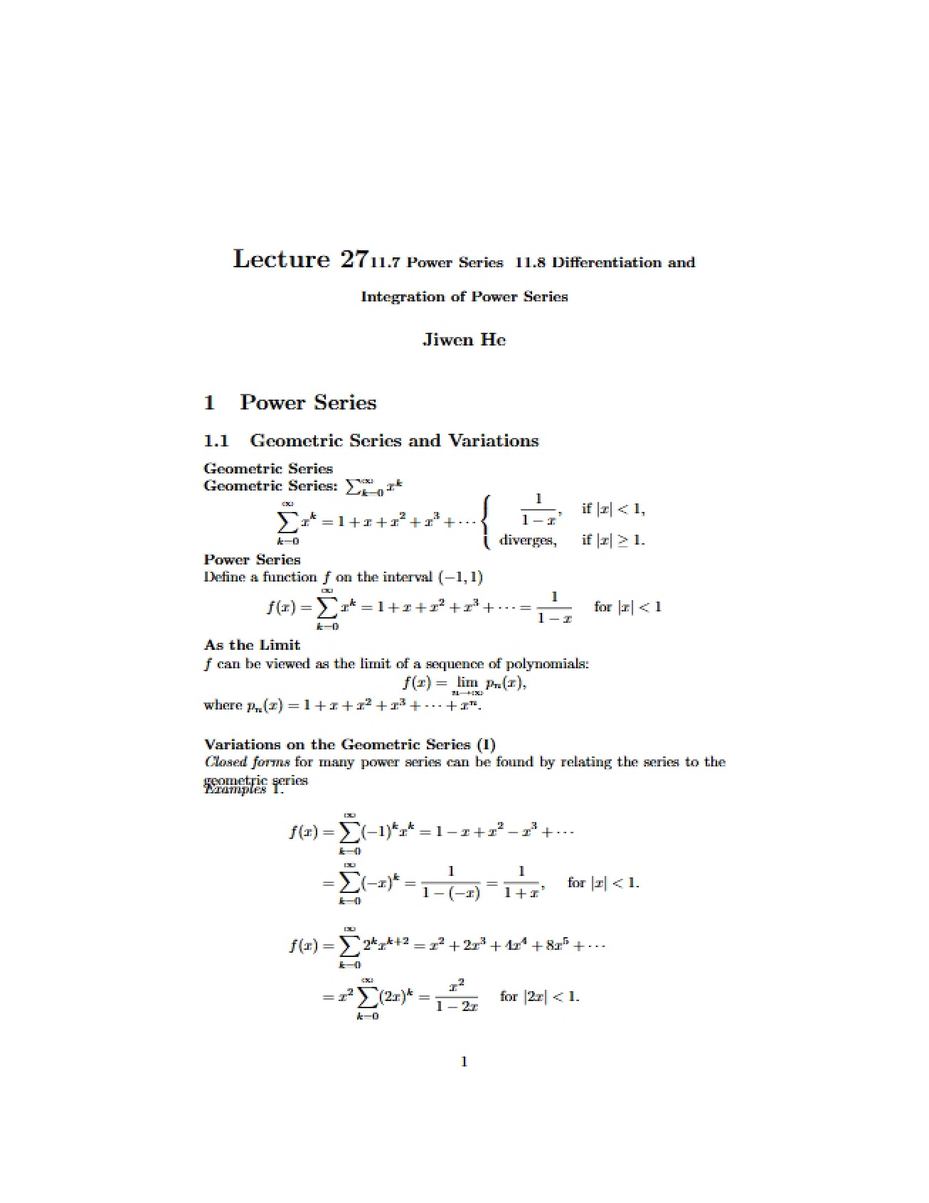 Lecture 27 (Math 1432)