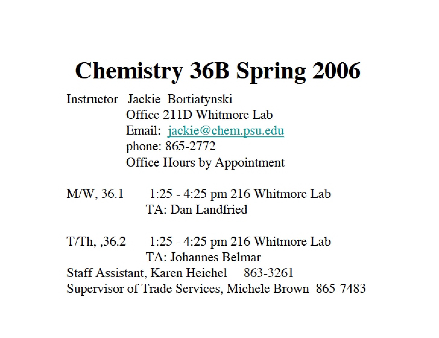 Lecture for Lab