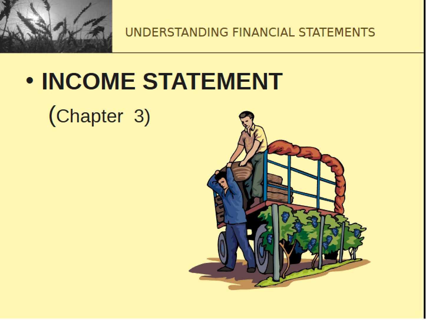 Statement of Income