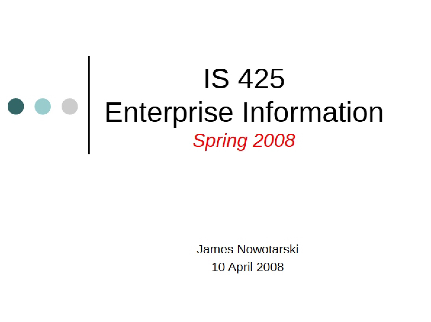 Session Materials