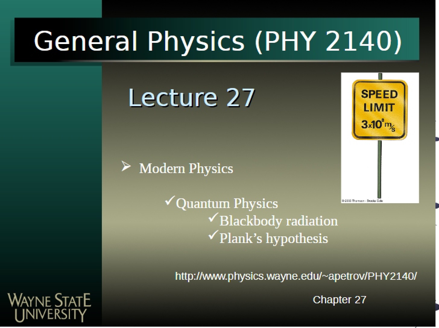 Class Session Overview