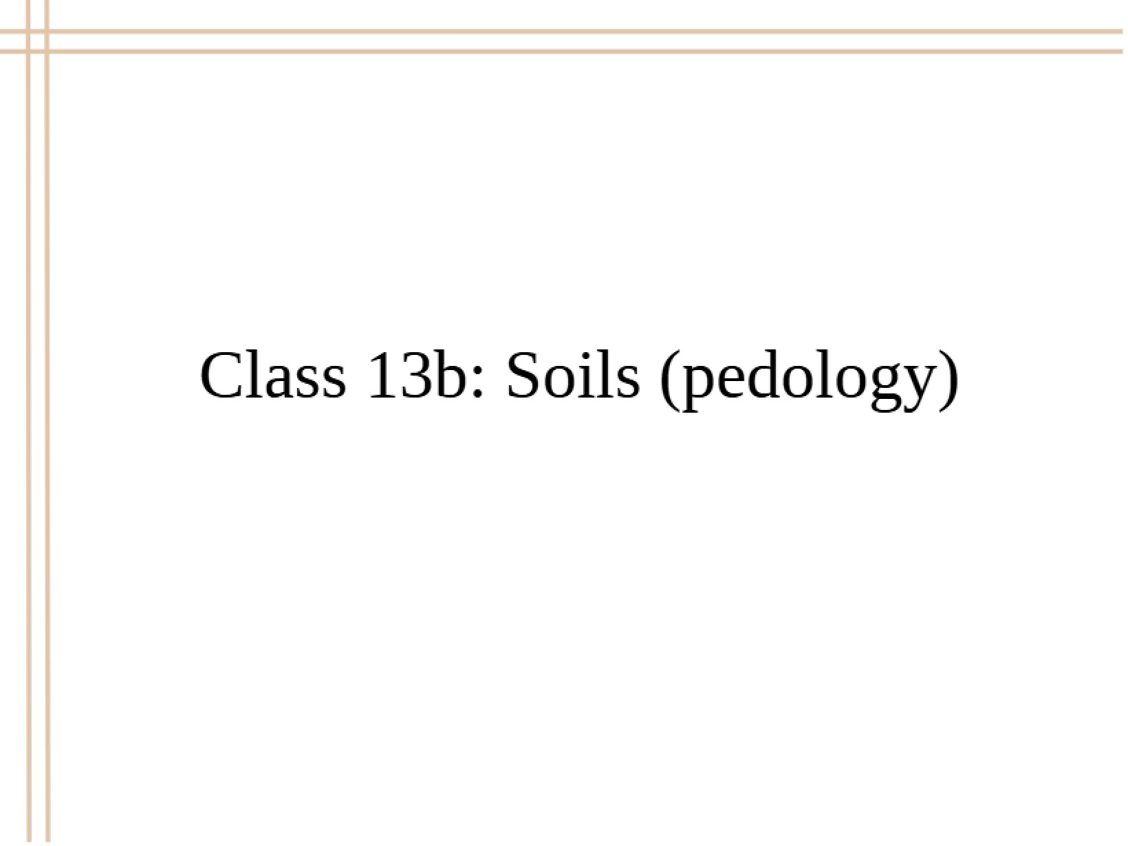 Notes for Geography Study