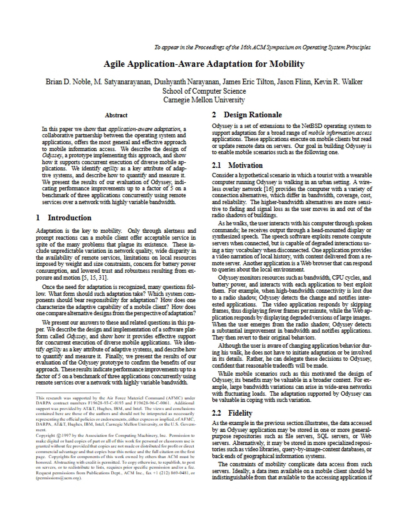 Application Agility