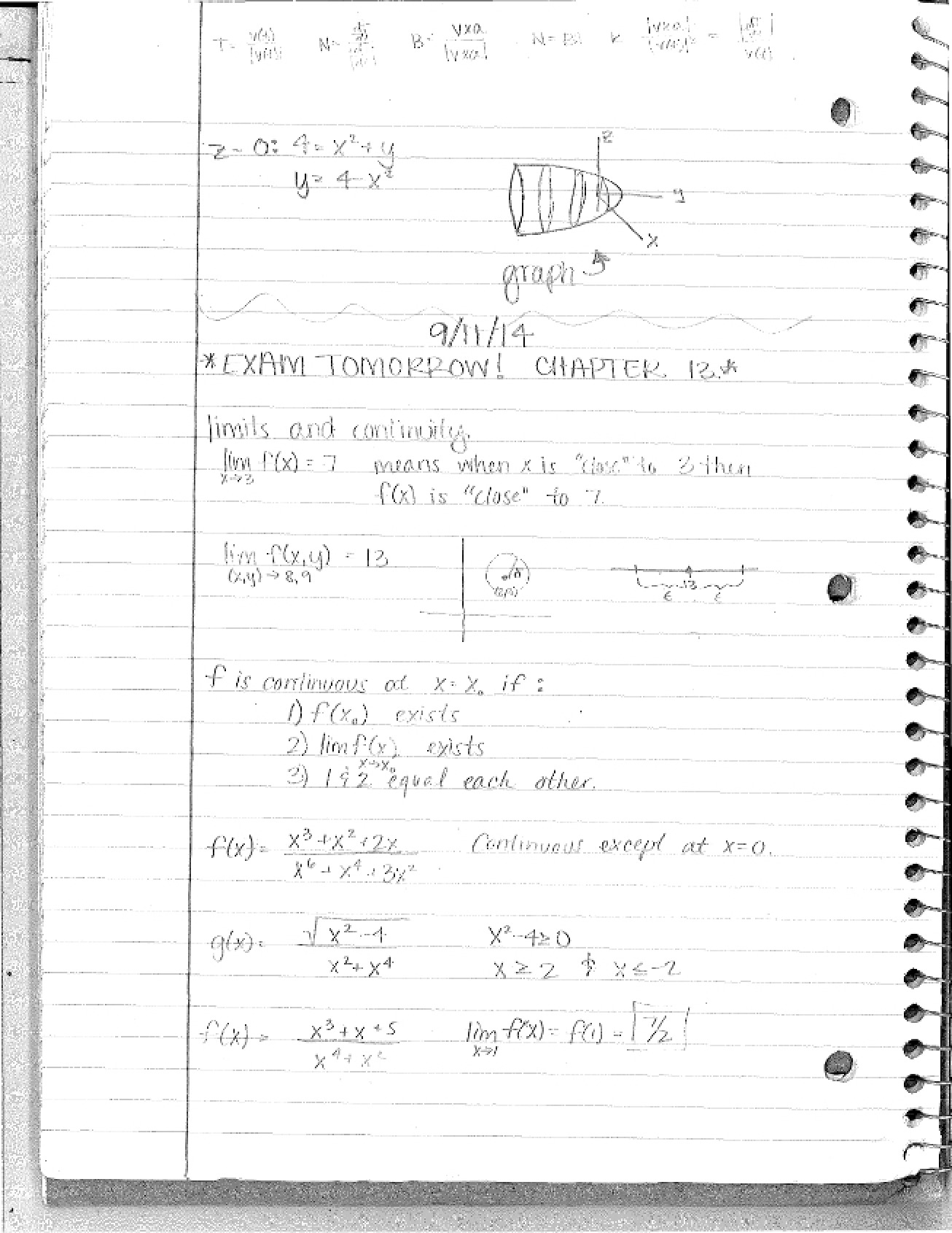 Understanding Multivariable Calculus Notes