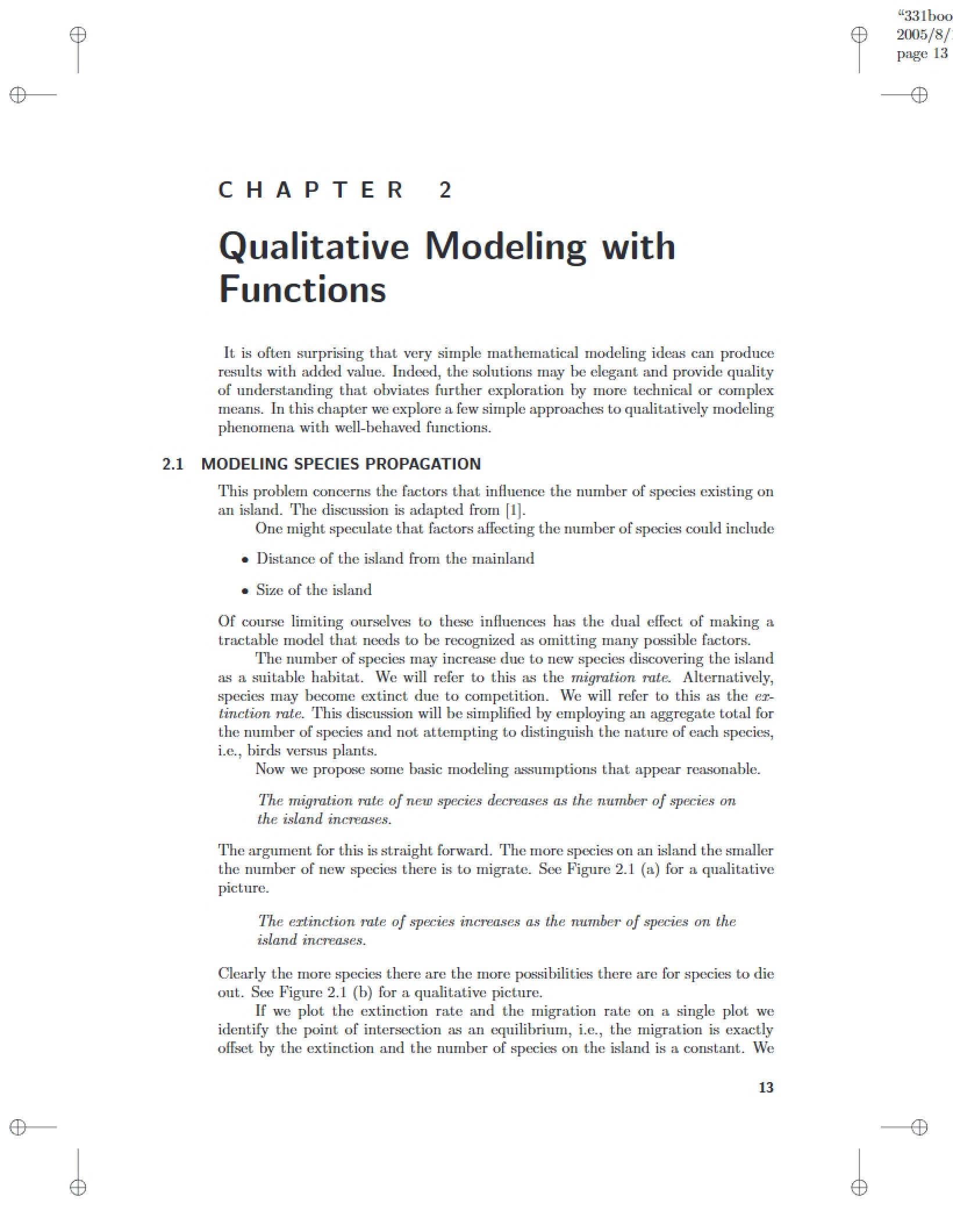 Qualitative Function Modeling