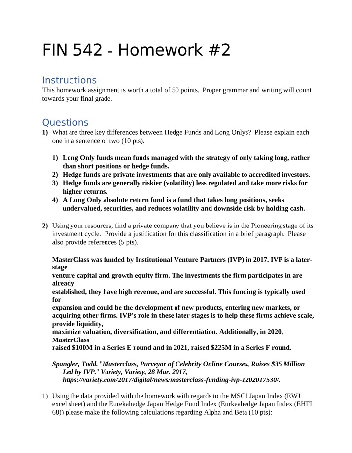 BA 226 Homework 2