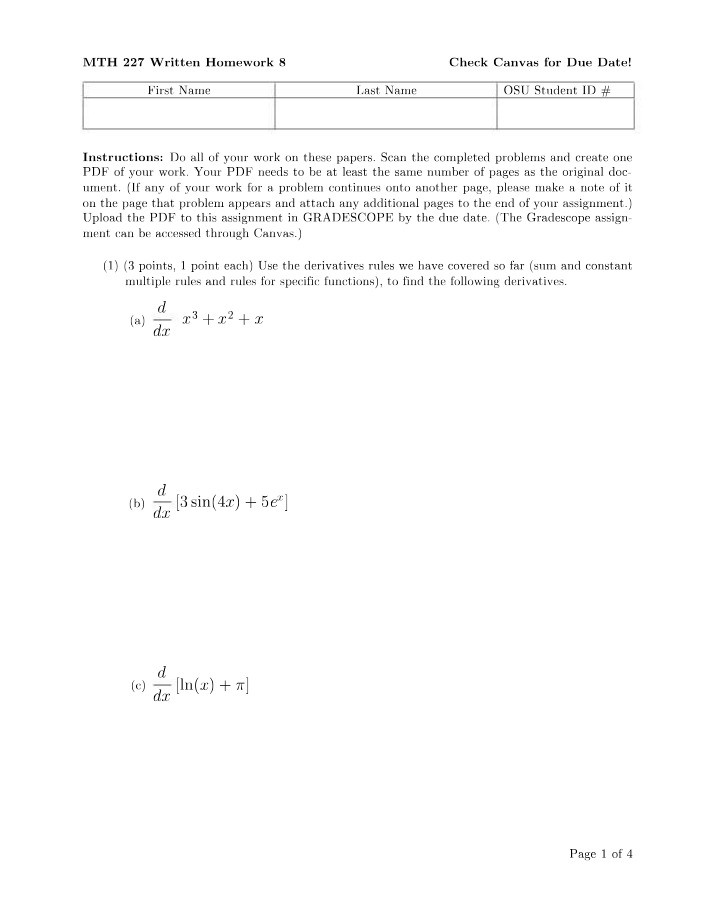 MTH 227 Written Homework 8 Draft