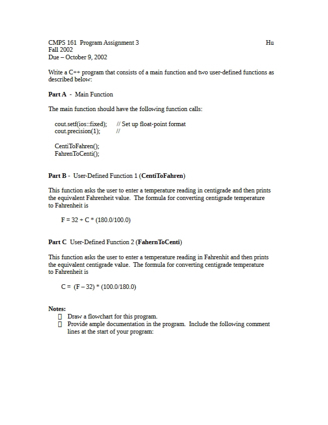 Fifth Set of Study Notes for an Algorithm Design and Implementation I Course