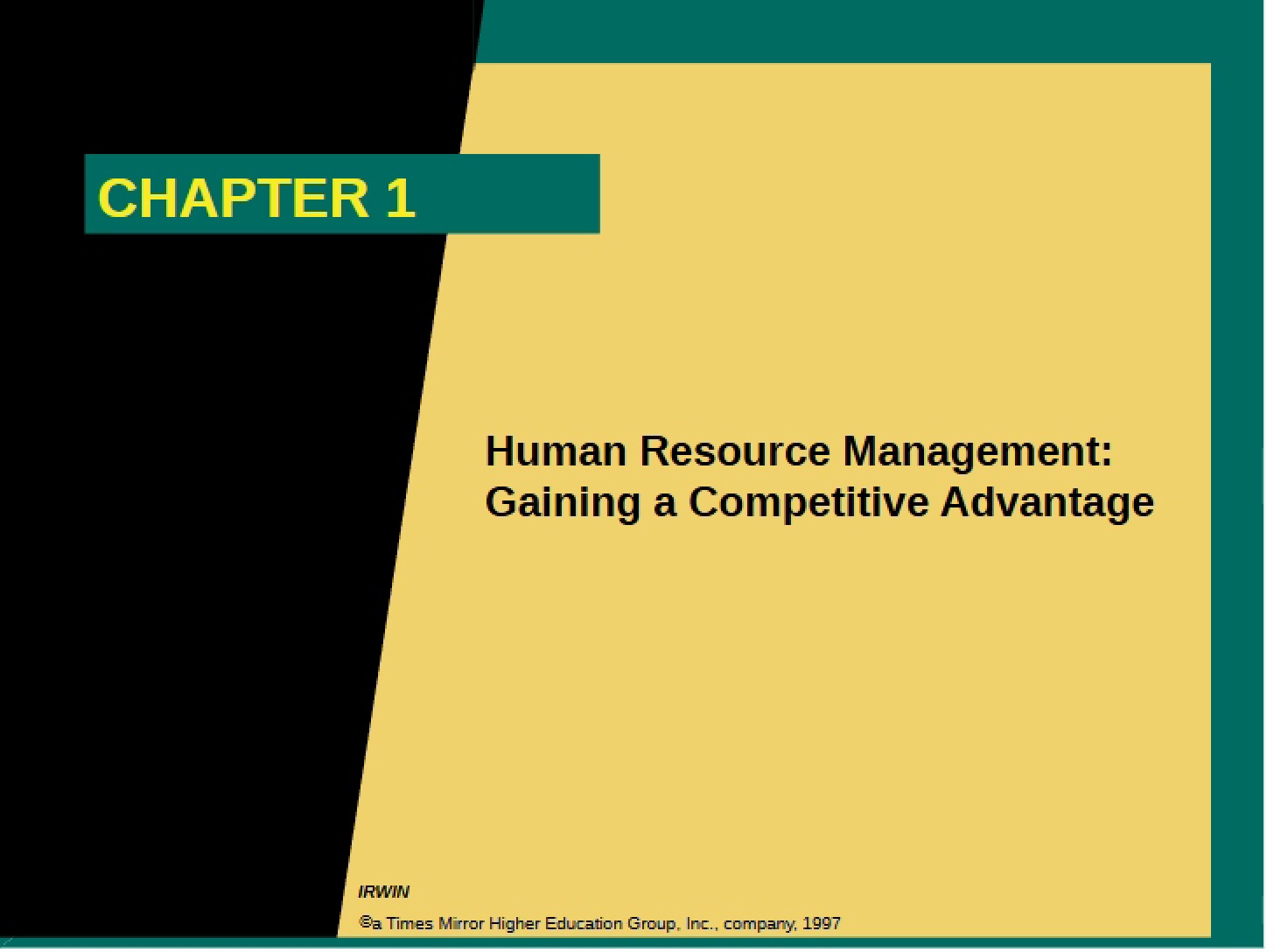 Managing Human Resources