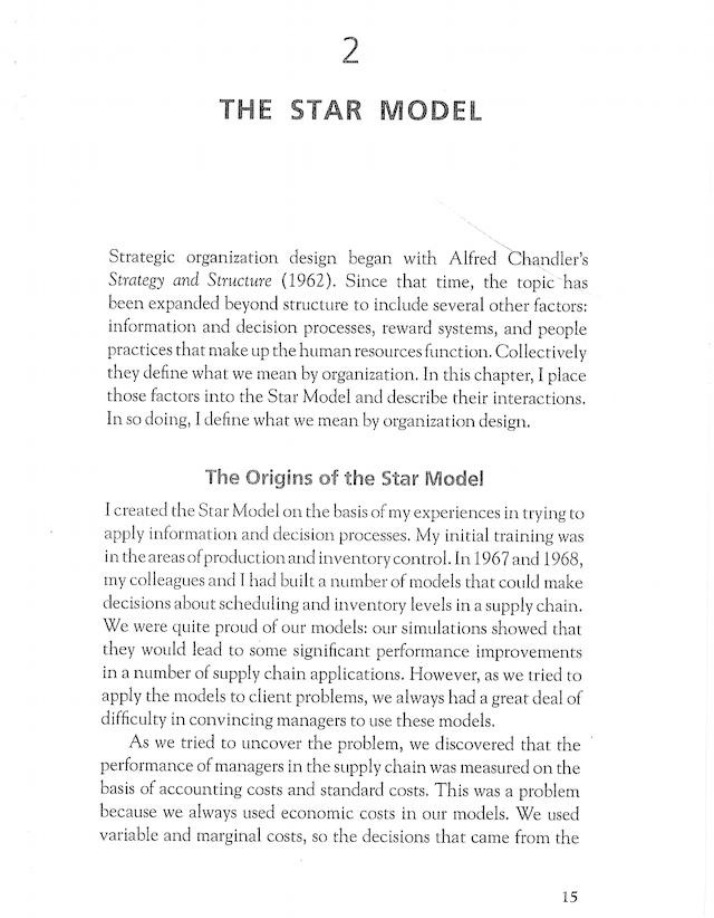 Chapter 2 STAR Model - Galbraith 2014