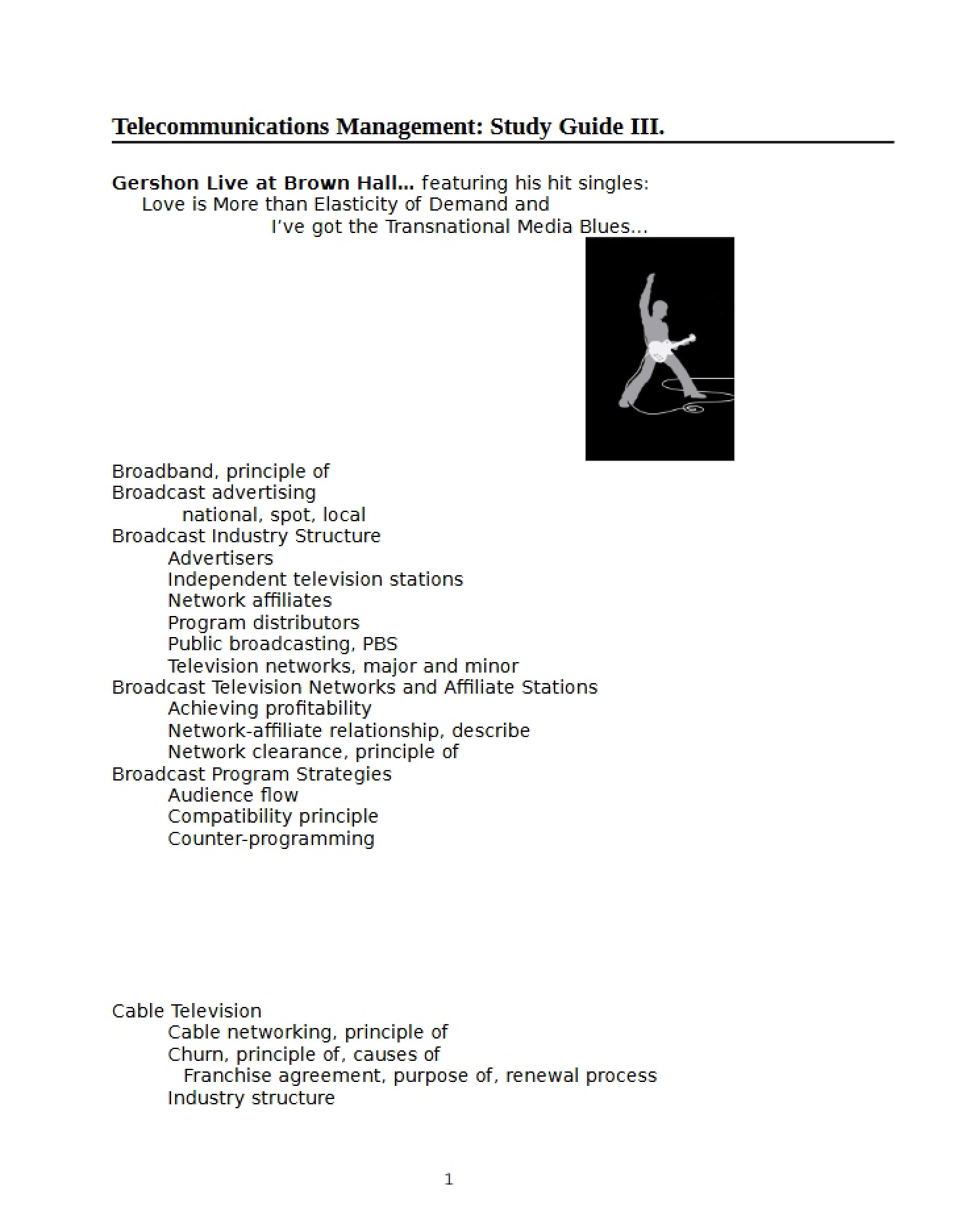 General Syllabus