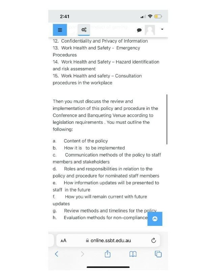 Confidentiality and Privacy of Information - Policy Review