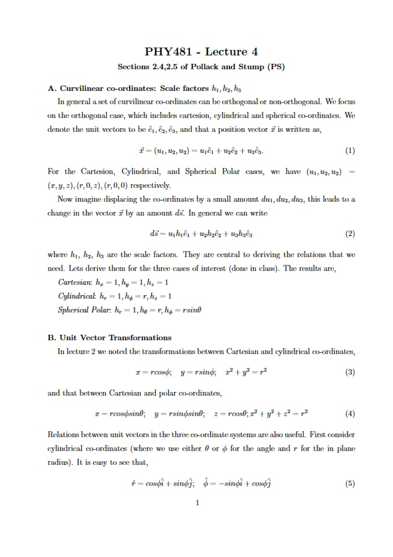 Lecture Notes (1)