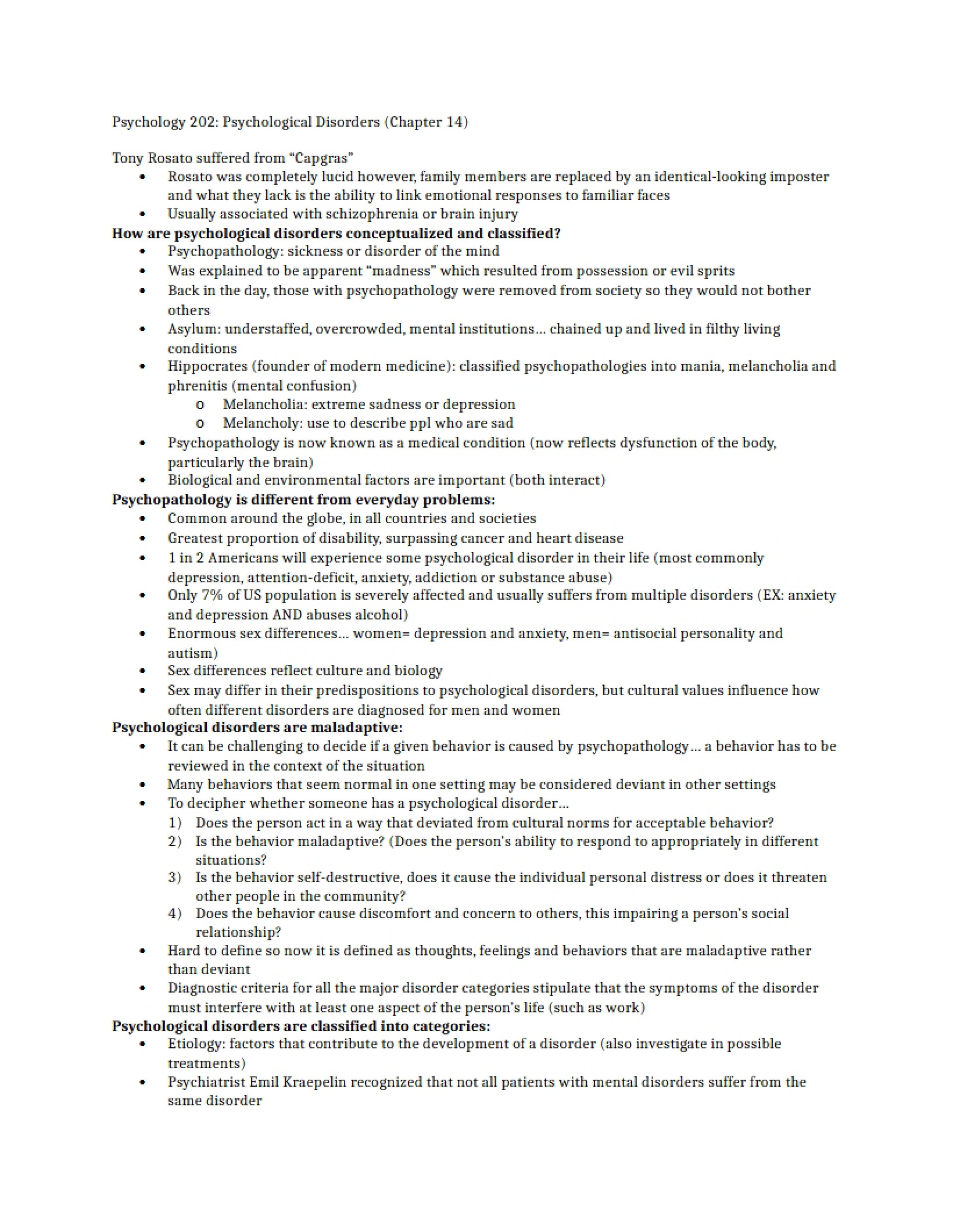 Notes for Chapter 14