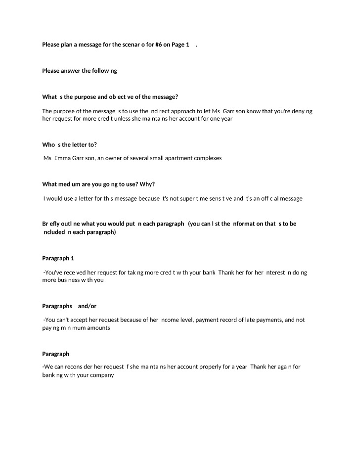 Business Writing Chapter 4 Letter 2