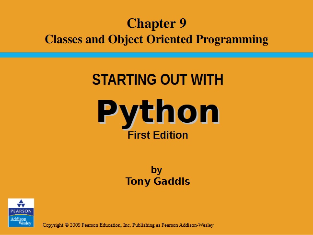 OOP and Classes