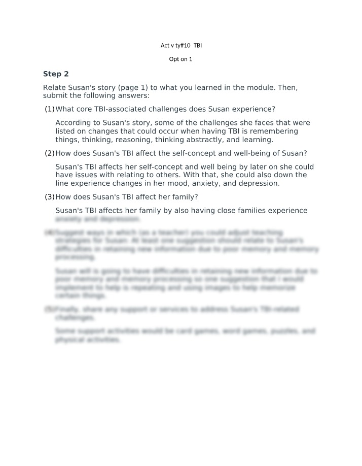 TBI - Activity 10