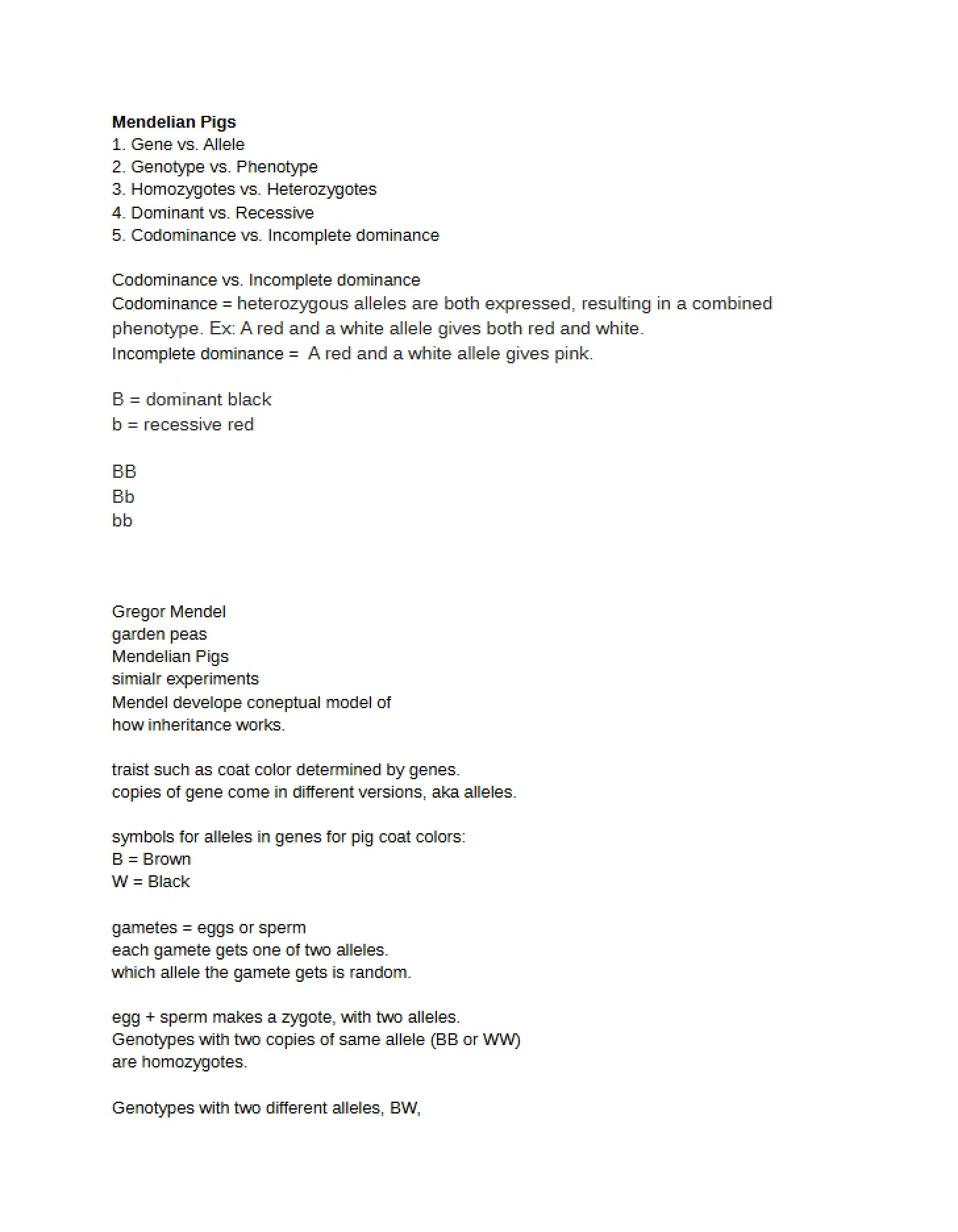 SimuText Notes