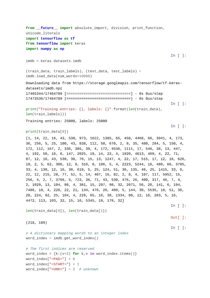 Deep Learning NLP Classwork - Week 6