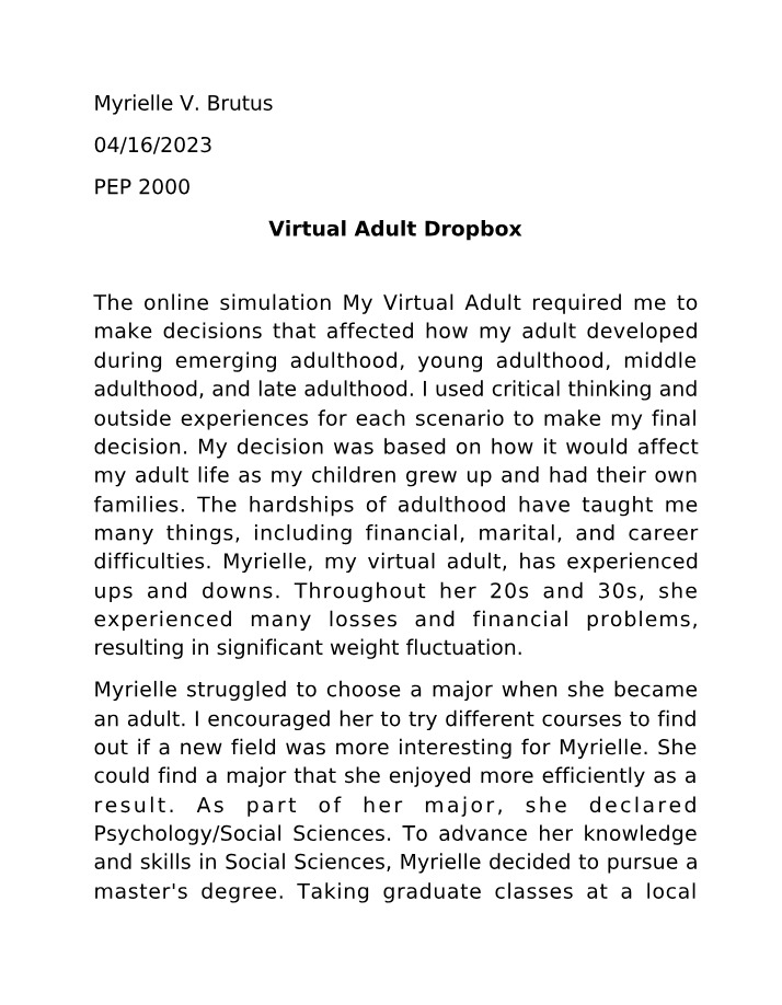 Virtual Class Dropbox