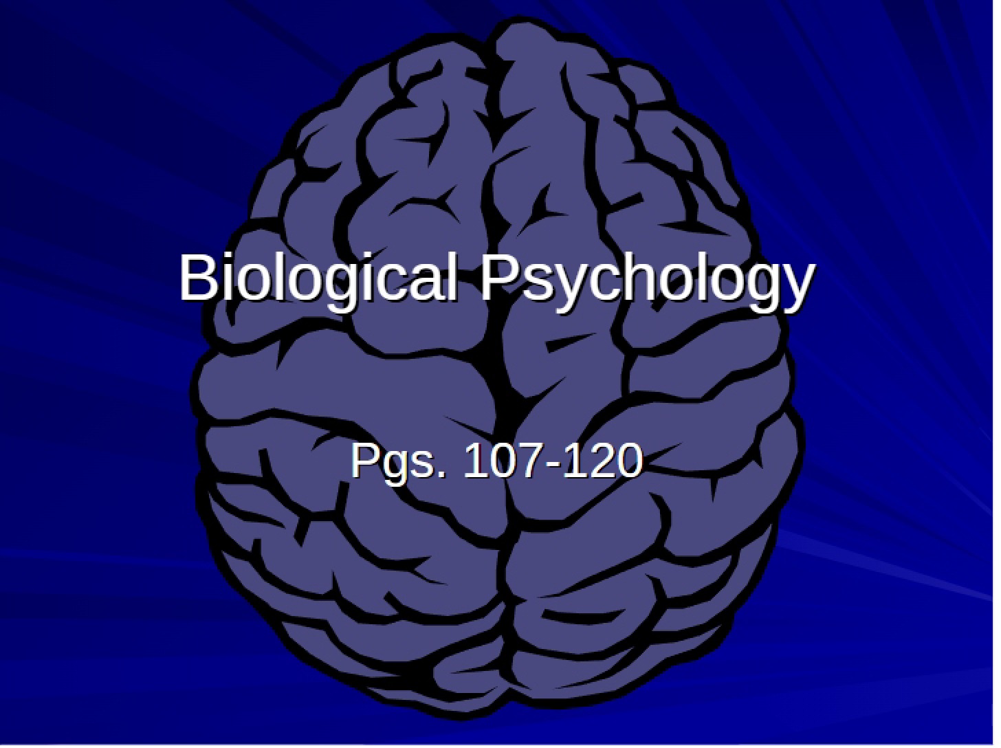 Psychology Biological