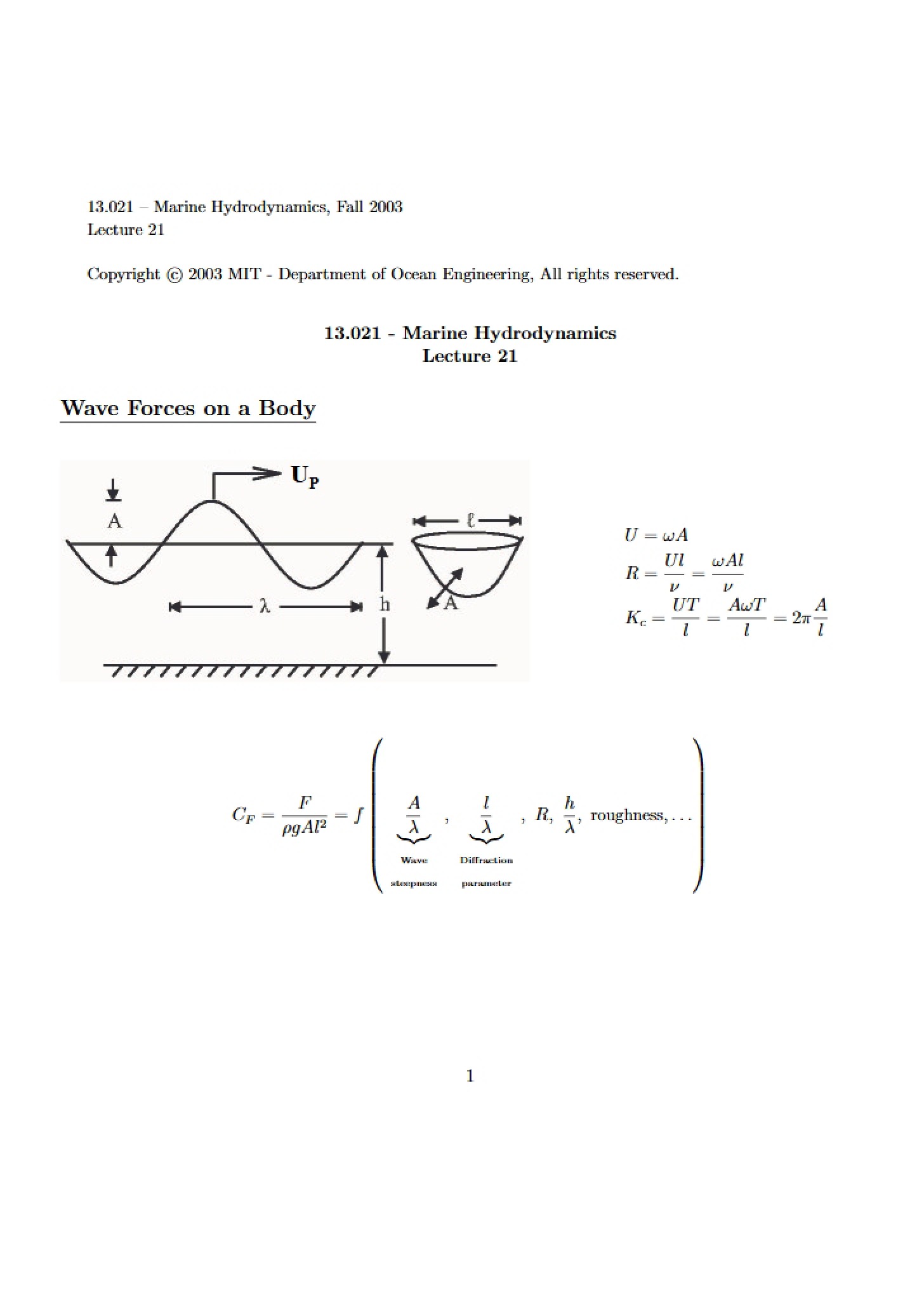 Notes from Lecture - 6 Pages