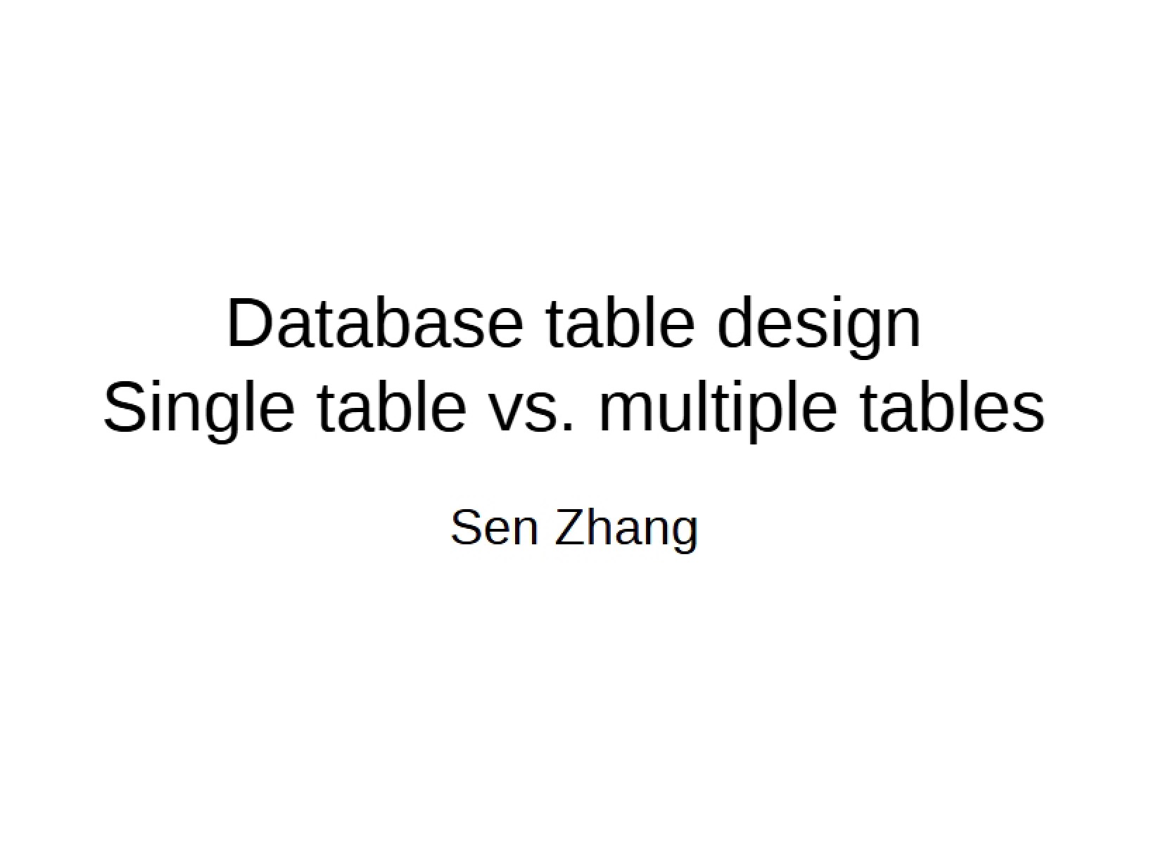 Lecture Notes on Databases