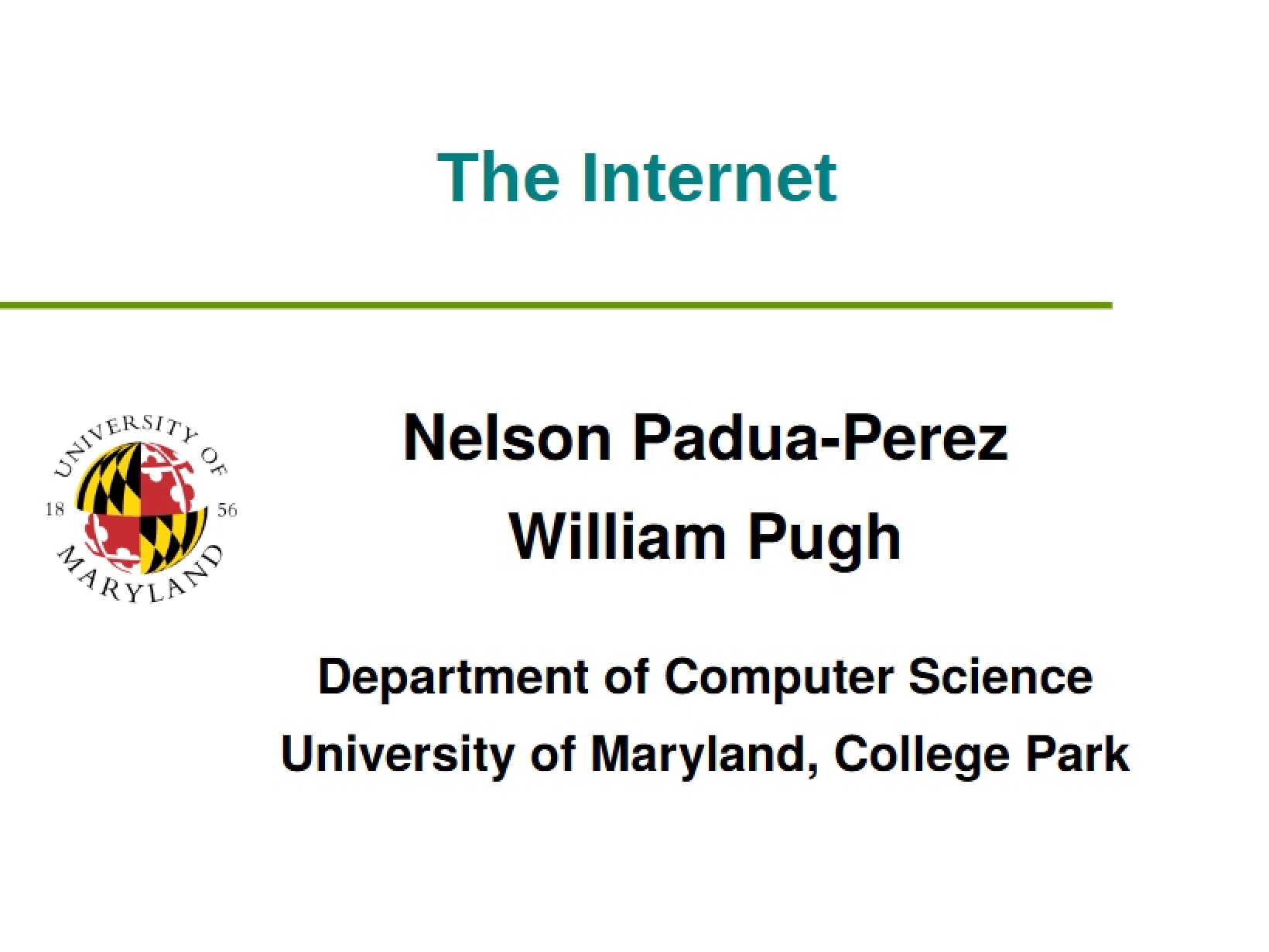 Internet and Networking