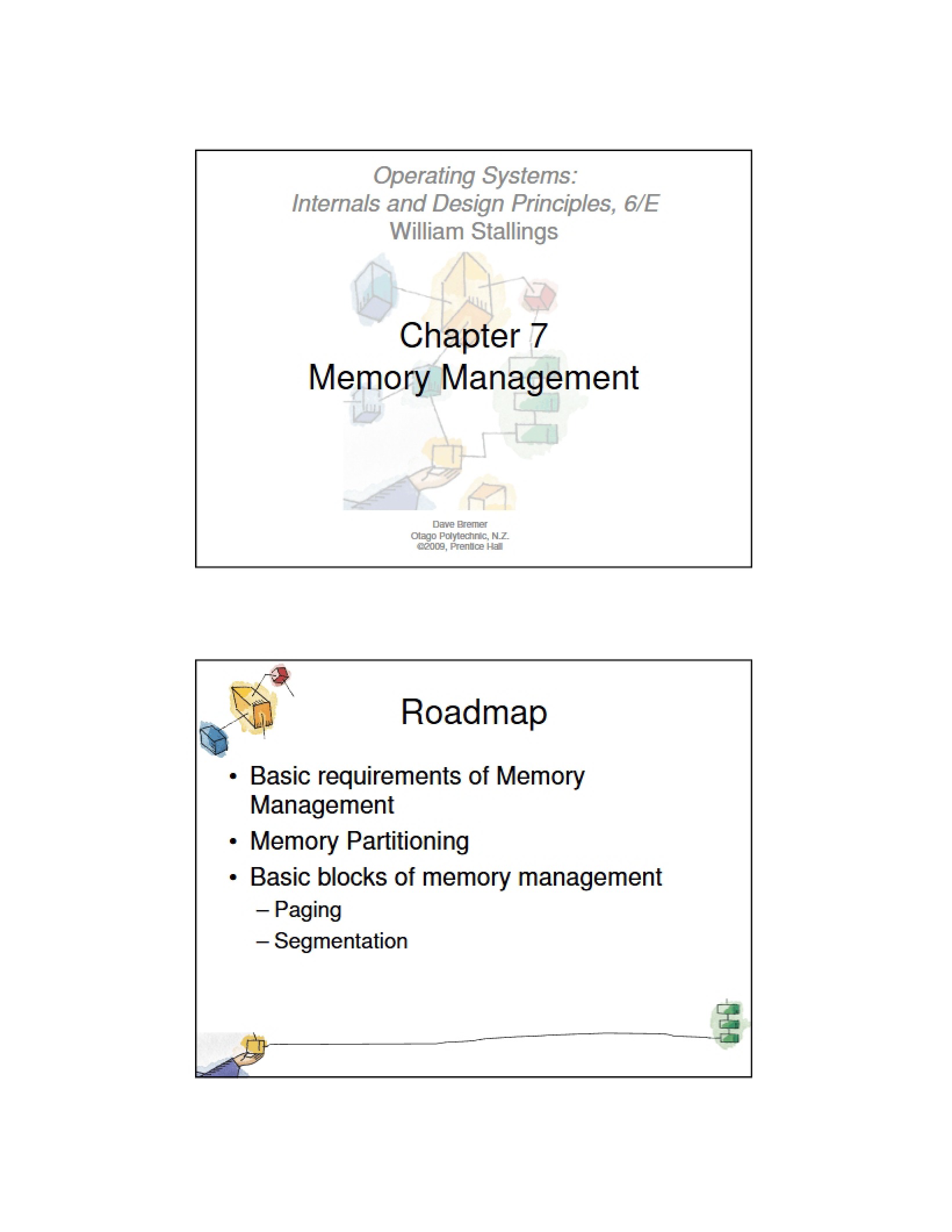 Memory Management (Chapter 7)