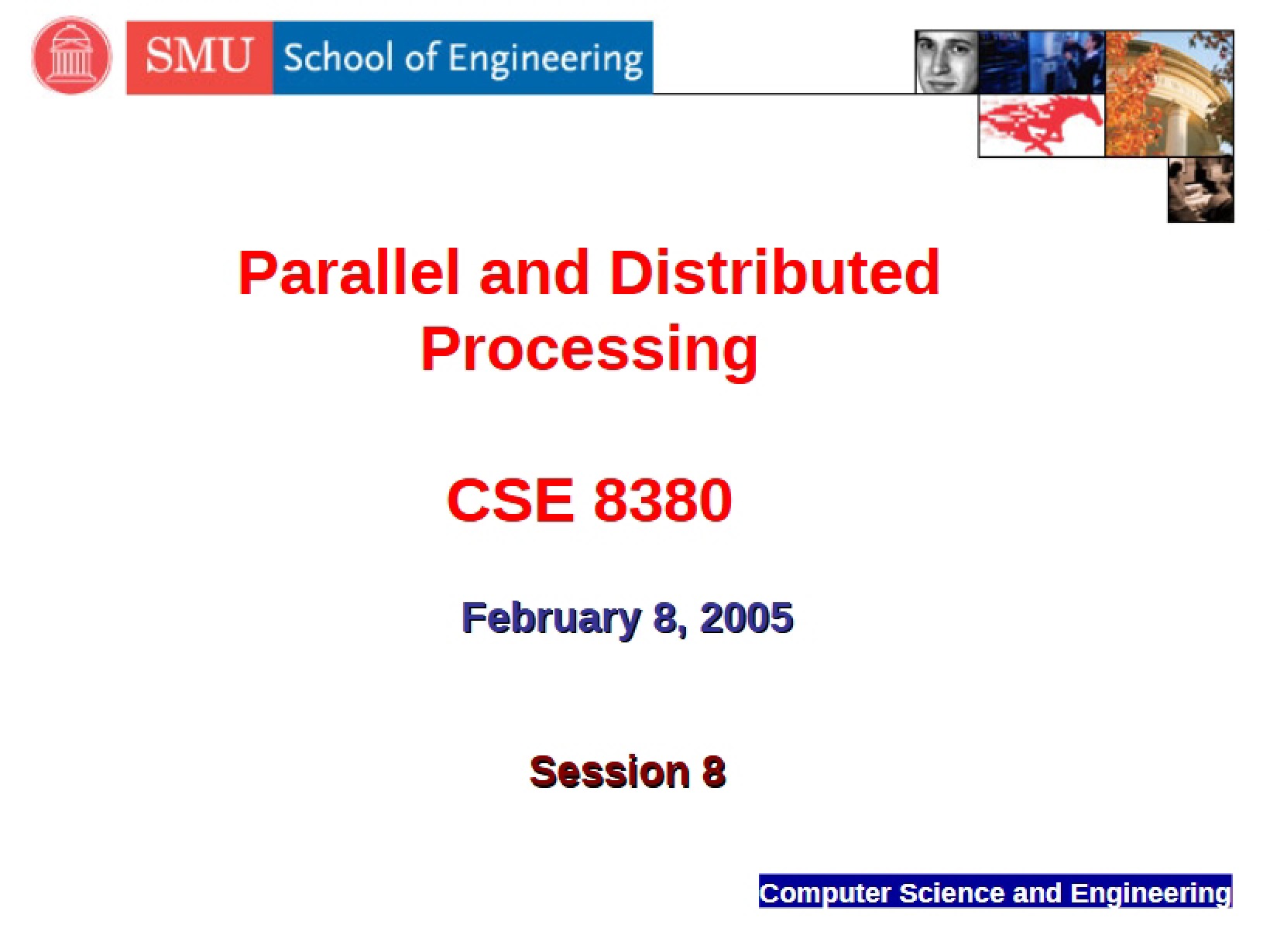 Parallel Processing Lectures