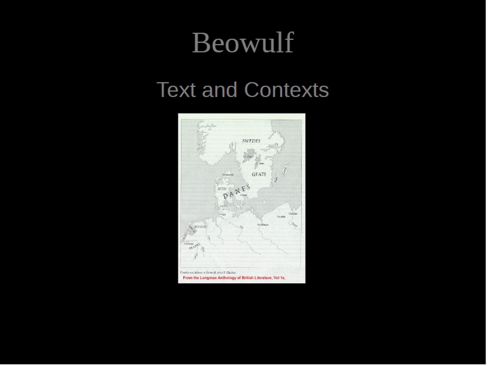 Beowulf Analysis