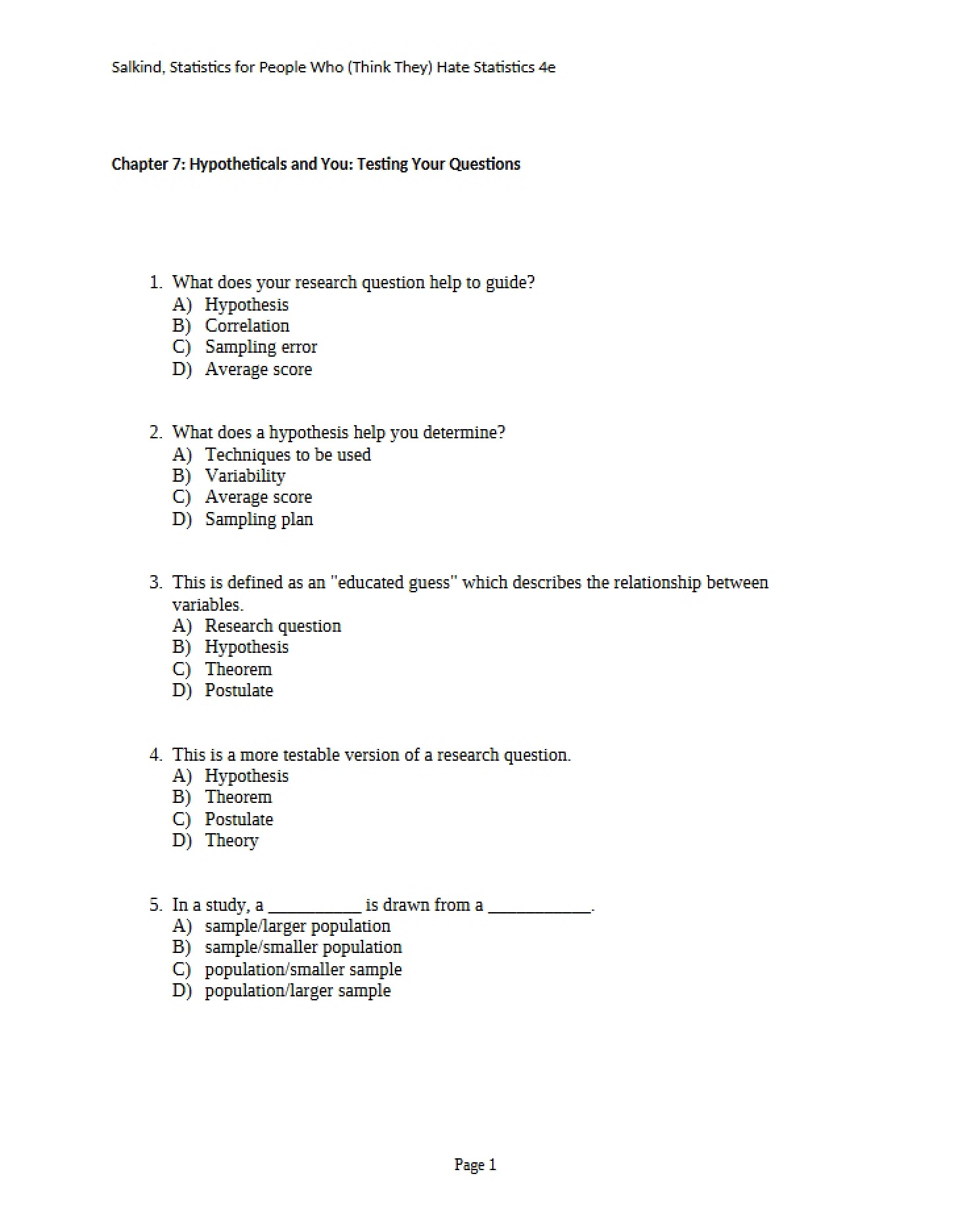 Practice Test