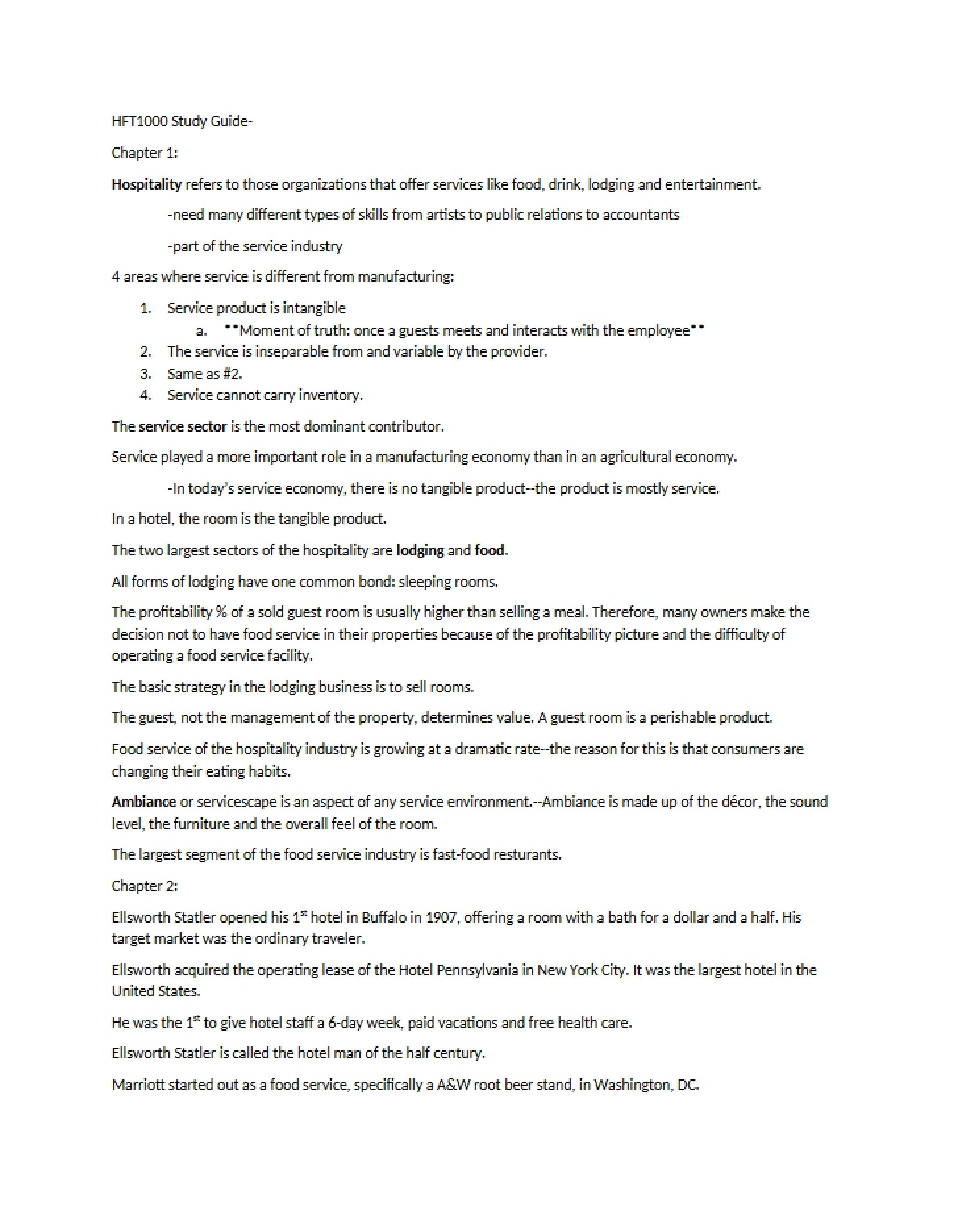 Strategic Review Outline