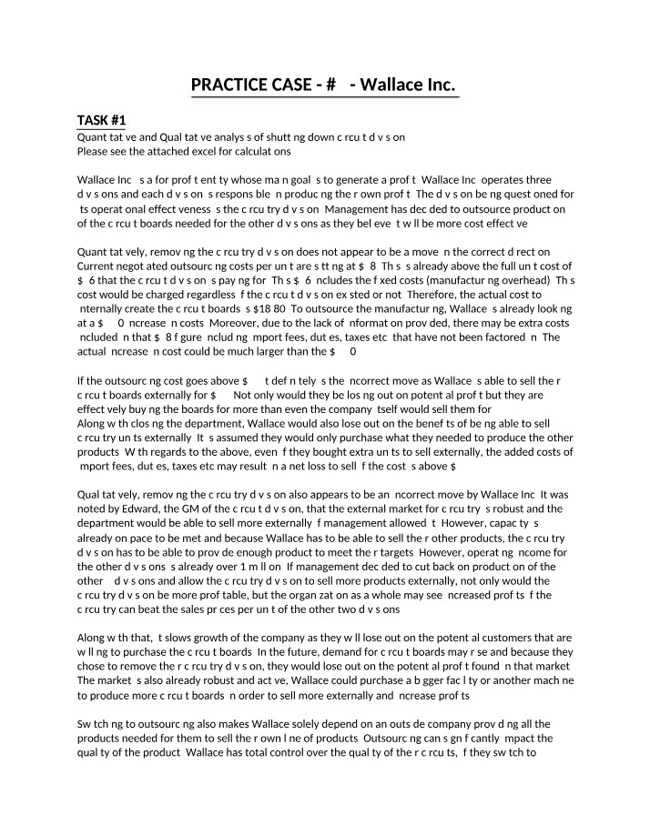 Shutting Down Circuit - Quantitative and Qualitative Analysis
